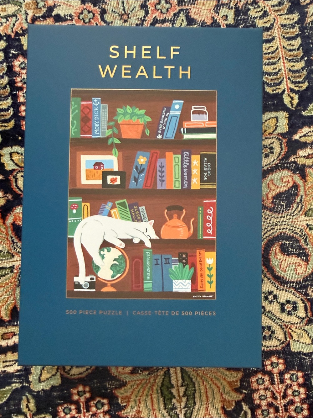 Hobbry Shelf Wealth 500 Piece Puzzle – Hard to Find